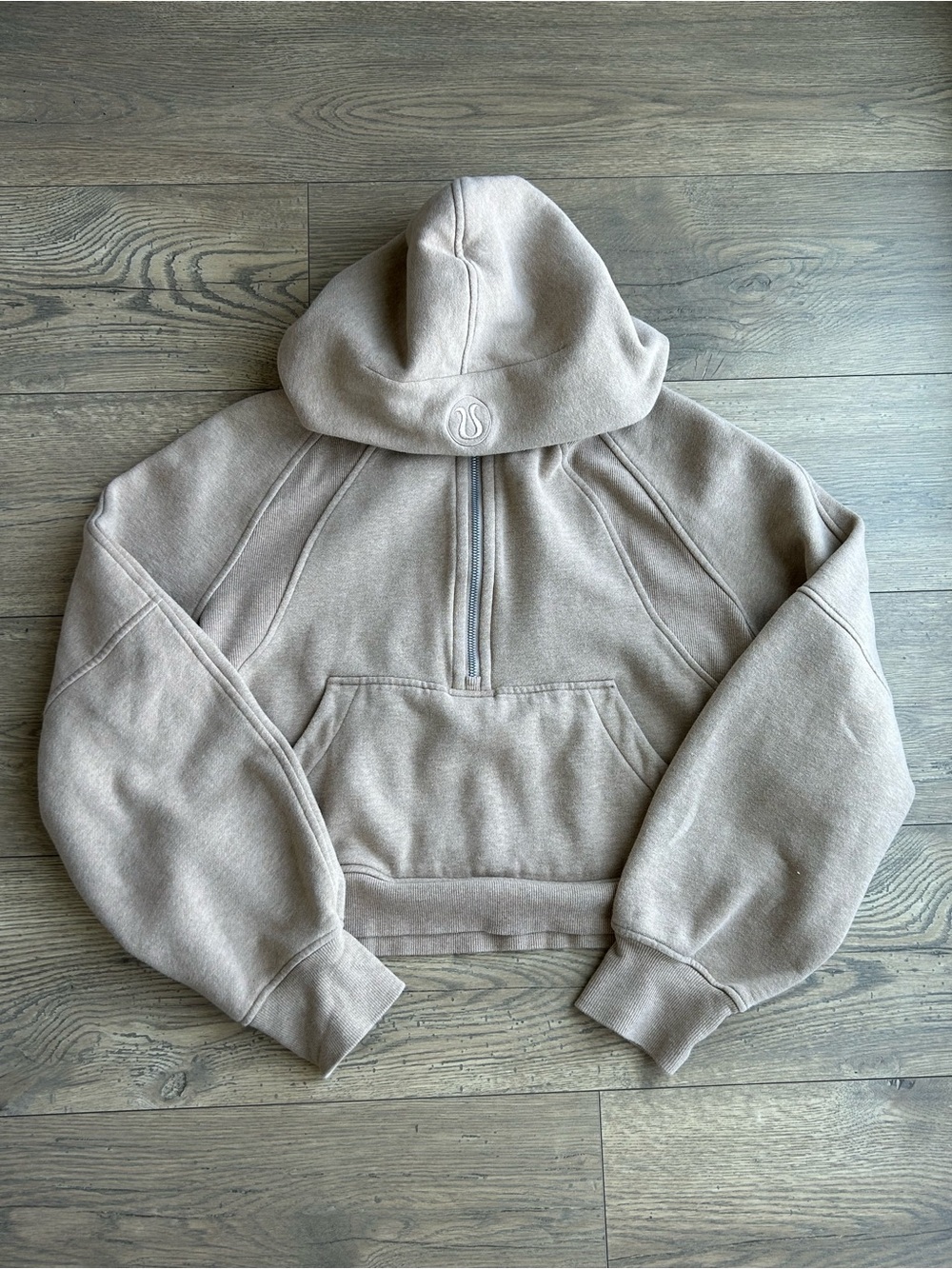 Lululemon Scuba Pullover Sweatshirt - Light Taupe